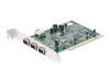 StarTech.com 3-Port 400 Mbps IEEE-1394 FireWire PCI Card