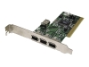 CABLES TO GO 3-Port Port Authority IEEE 1394 Firewire PCI Card