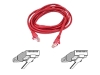 Belkin Inc 35FT CAT6 CBL RED-RJ45M SNAGLESS