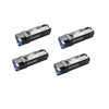 DELL 4-Pack: 4 x 2,000-Page Black Toner for Dell 1320c