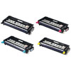 DELL 4-Pack: 4x 8,000-Page Black / Cyan / Magenta / Yellow Toner for Dell 3110cn
