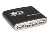 TrippLite 4-Port USB 2.0 Hub - Black/Silver