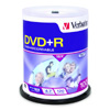 Verbatim Corporation 4.7 GB 16X Branded DVD Spindle - 100-Pack