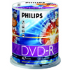 Philips Electronics 4.7 GB 16X DVD-R Media - 100-Pack Spindle