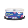 Verbatim Corporation 4.7 GB 16X DVD-R Spindle - 25-Pack