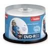 Imation 4.7 GB 8X Silver Inkjet Printable DVD-R Media 50-Pack Spindle
