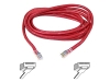 Belkin Inc 4FT CABLE PATCH CAT5 UTP-4PR RJ45M RED