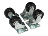 StarTech.com 4POSTCASTER 4-piece Caster Kit