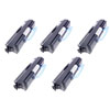 DELL 5-Pack: 5x 3,000-Page Standard Yield Toner for Dell 1720dn - Use and Return