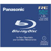 Panasonic 50 GB 2X RW Blu-ray Disc with Full-Size Jewel Case