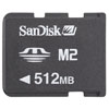 SanDisk 512 MB Micro (M2) Memory Card