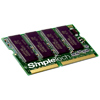 SimpleTech 512 MB PC133 SDRAM 144-pin SODIMM Memory Module