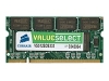 CORSAIR 512MB PC2700 200 SODIMM DDR 64MX64 UNBUFFERED NON-ECC