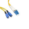 CABLES TO GO 5M FIBER OPTIC PATCH CABLE LC/SC 9/125 SMF DUPLEX PVC