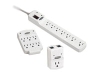 Fellowes 6 Outlet Surge Protector