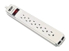 TrippLite 6-Outlet TLP604TEL Surge Suppressor