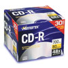 Memorex 700 MB 48X CD-R 80 with Slimline Jewel Cases - 30-Pack