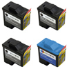 DELL 720 4-Pack: 3 Standard Capacity Black / 1 Standard Capacity Color Ink ( Series 1 )