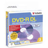 Verbatim Corporation 8.5 GB 4X DVD-R Dual Layer Media with Jewel Case 3 Pack