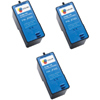 DELL 810 3-Pack: 3 Color Ink Cartridges (Also Prints Black) ( Series 6 )