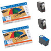 DELL 926 Photo Bundle - 1 High-Capacity Color / 2 Photo Ink Cartridges / 2 100-Sheet 4x6 Premium Photo Paper. Print 200 Photos!