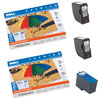 DELL 942 Photo Bundle - 1 High-Capacity Color / 2 Photo Ink Cartridges / 2 100-Sheet 4x6 Premium Photo Paper