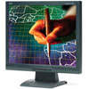 NEC AccuSync LCD72VX-BK-TC 17 in Touch LCD Series Capacitive Black Flat Panel Monitor