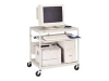 Bretford Manufacturing Inc. All-in-One Mobile Computer Workstation with 4-Outlet Electrical Unit