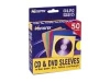 Memorex Assorted Color CD/DVD Sleeves - 50 Pack