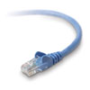 Belkin Inc BELKIN FastCAT5e RJ-45 Snagless Patch Cable Blue - 7 Feet, 6-Pack