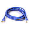 Belkin Inc BELKIN FastCAT5e RJ-45 Snagless Patch Cable Blue - 7 Feet, 8-Pack