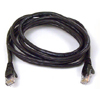 Belkin Inc BELKIN High Performance Cat6 Black Patch Cable 7 Feet