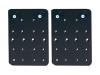 American Power Conversion Black Rack Mounting Plate - 2-Pack