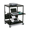 Bretford Manufacturing Inc. ECILS1FF-BK Mobile Notebook-Data Projector Cart