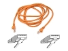 Belkin Inc CAT5e SNAGLESS PATCH CBL RJ45M/RJ45M, 25 ORANGE