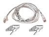 Belkin Inc CAT6 SNAGLESS PATCH CABLE RJ45M/RJ45M; 15 WHITE