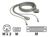 RARITAN COMPUTER CCPT90F User Console Cable for MX4 Master Console KVM Switches 30 ft