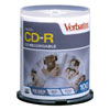 Verbatim Corporation CD-R, 80 Minute, 700MB, 52X (100-Pack Spindle)