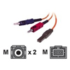 CABLES TO GO Cables To Go 65-ft MT-RJ Multi-Mode (Male) to SC Multi-Mode (Male) Orange Patch Cable