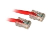 CABLES TO GO Cables To Go CAT5e Red Patch Cable-10ft