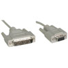 CABLES TO GO Cables To Go DB25M to DB9F Null Modem Cable-15ft