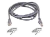 Belkin Inc Cat5e Gray UTP Patch Cord 10 ft