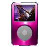 Belkin Inc Clear Acrylic and Brushed-Metal Case for iPod Video Pink