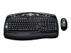 Logitech Cordless Desktop LX 300 Keyboard and Optical Mouse