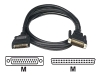 Adaptec DB-25 Male to HD-50 Male SCSI External Cable - 3.29 ft