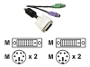 CABLES TO GO DVI-D Male to Male KVM Cable - 9.84 ft