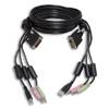 Avocent Corporation DVI/USB/Audio Cable Kit for Avocent 4-Port SC4UAD-001 SwitchView USB KVM Switch 12 ft