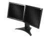 DoubleSight Displays DS-1900S DUAL 19 in Flat Panel LCD Monitor with Height Adjustable Stand
