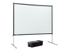 Da-Lite FAST FOLD DELUXE 6X8DUAL VISION PORTABLE SCREEN