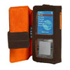 Belkin Inc Folio Faux Suede Case for Samsung Z5 Digital Audio Player - Brown/ Orange